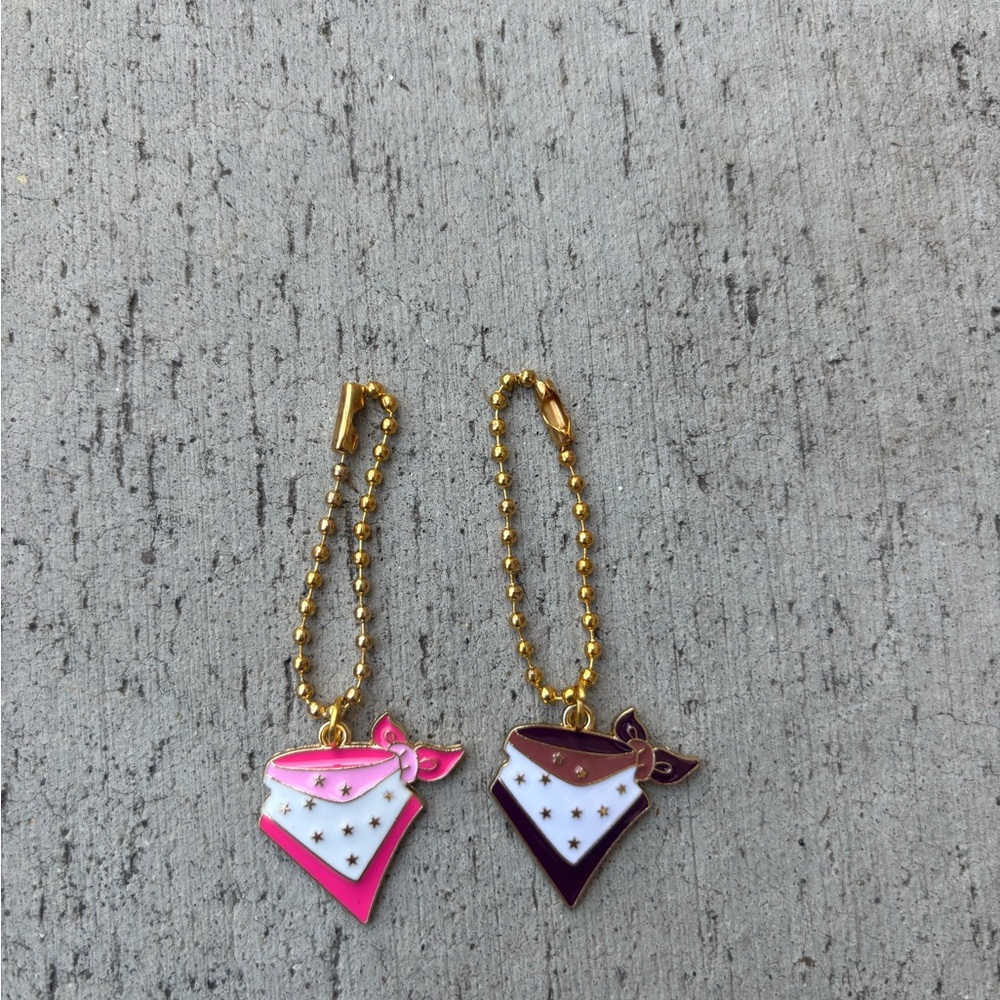 Cowgirl bandana Stanley Handle Charm